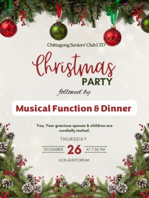 🎅 Jingle & Mingle – Christmas Party Invitation